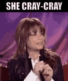 She Cray Cray Paula Abdul GIF - She Cray Cray Paula Abdul Crazy GIFs