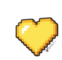 Beating Heart Pixel Heart Sticker - Beating Heart Pixel Heart Heart Stickers