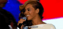 Rock On, Older Siblings. GIF - Beyonce Any Questions Questioning GIFs