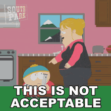 This Is Not Acceptable Eric Cartman GIF - This Is Not Acceptable Eric Cartman Stella Reid GIFs