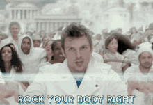 Nick Carter Rock Your Body GIF - Nick Carter Rock Your Body Everybody GIFs