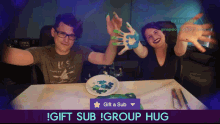 Dechart Games Group Hug GIF - Dechart Games Group Hug Painting GIFs