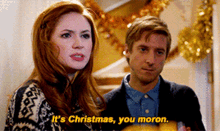 Its Christmas You Moron Bubble Gun GIF - Its Christmas You Moron Moron Bubble Gun GIFs