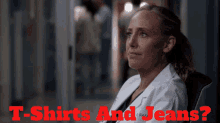 Greys Anatomy Teddy Altman GIF - Greys Anatomy Teddy Altman T Shirts And Jeans GIFs
