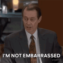 Im Not Embarrassed 30rock GIF - Im Not Embarrassed 30rock No Shame In That GIFs