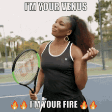 Venus Williams Tennis GIF - Venus Williams Tennis Im Your Venus GIFs