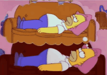 Homer Simpson GIF - Homer Simpson Sleep GIFs