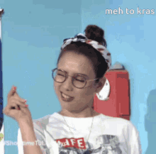when you see your crush karylle its showtime eyeglasses silly