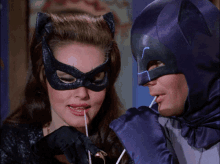 Catwoman Batman GIF - Catwoman Batman Sipping GIFs