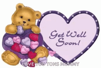 Bear Get Well Soon GIF - Bear Get Well Soon Love - Discover & Share GIFs