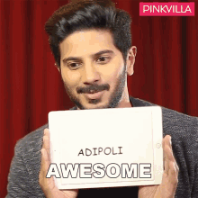 Awesome Dulquer Salmaan GIF - Awesome Dulquer Salmaan Pinkvilla GIFs