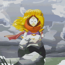 Relaxed Kenny Mccormick GIF - Relaxed Kenny Mccormick Princess Kenny GIFs