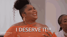 I Deserve It Lizzo GIF - I Deserve It Lizzo Lizzos Watch Out For The Big Grrrls GIFs