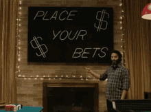 Place Your Bets! GIF - Jason Mantzoukas Betting Gamble GIFs