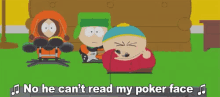 cartman eric cartman comedy central poker face south park