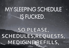 Sleep Sleeping Schedule GIF - Sleep Sleeping Schedule Shooting Star GIFs