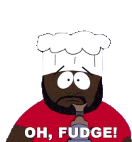 Oh Fudge Chef Sticker - Oh Fudge Chef Jerome Mcelroy Stickers