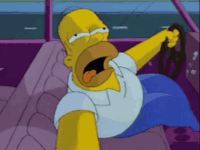 Homer Simpson Drunk GIF - Homer Simpson Drunk Driving GIFs