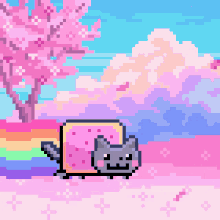 Nyan Cat Kawaii Cat GIF - Nyan Cat Cat Kawaii Cat GIFs