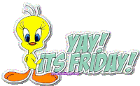 Its Friday Tgif Sticker - Its Friday Tgif Tweety Bird Stickers