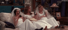 Wedding Dress GIF - Friends Rachel Green Monica Geller GIFs