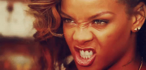 Kzl GIF - Annoyed Angry Rihanna GIFs