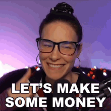Lets Make Some Money Cristine Raquel Rotenberg GIF - Lets Make Some Money Cristine Raquel Rotenberg Simply Nailogical GIFs