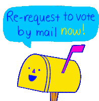 Re Request Absentee Ballot Sticker - Re Request Absentee Ballot Vote Georgia Stickers