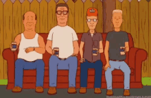 Hank Drinking Beer GIF - Hank Drinking Beer King Of The Hill GIFs