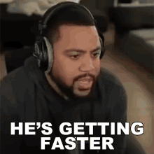 Hes Getting Faster Corey GIF - Hes Getting Faster Corey The Black Hokage GIFs