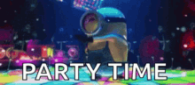 Party Time Minions GIF - Party Time Minions Dance GIFs
