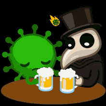 Coronavirus Beer GIF - Coronavirus Beer Cheers GIFs