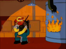 Fire Simpsons Gifs Tenor