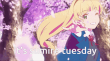 Sumire Tuesday Heanna Sumire Tuesday GIF - Sumire Tuesday Heanna Sumire Tuesday Its Sumire Tuesday GIFs