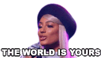 The World Is Yours Danileigh Sticker - The World Is Yours Danileigh Iamdanileigh Stickers