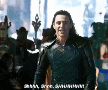 Shhh Hushing GIF - Shhh Hushing Loki GIFs