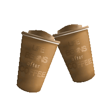 Coffee Coffee Cups Sticker - Coffee Coffee Cups Coffee Date Stickers
