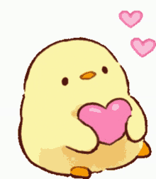 duck cute love animated gif