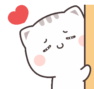 Peach Cat Sticker - Peach Cat Cute Stickers