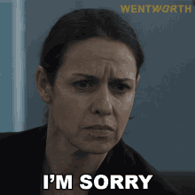 Im Sorry Vera Bennett GIF - Im Sorry Vera Bennett Wentworth GIFs