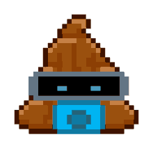 funny shit pixel pixel art poop