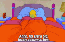 Cinnamon Bun Roll Homer Simpson GIF - Cinnamon Bun Roll Homer Simpson Big And Toasty GIFs