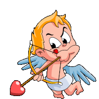 Love Is In The Air Cupid Sticker - Love Is In The Air Cupid Cupids Stickers