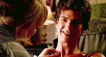 Real Peter Andrew Garfield GIF - Real Peter Andrew Garfield Smile GIFs