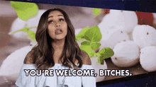 Youre Welcome Bitches No Problem GIF - Youre Welcome Bitches No Problem Be Grateful GIFs