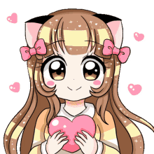 love heart kawaii hearts neko love heart kawaii hearts neko