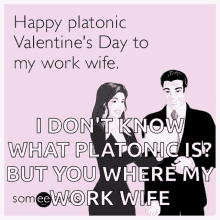 Work Wife Valentines Day GIF - Work Wife Valentines Day Jokes GIFs