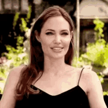 Angelina Jolie Kiss GIF - Angelina Jolie Kiss Interview GIFs