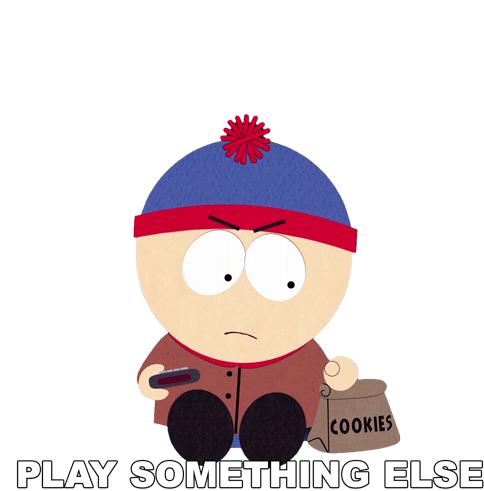Play Something Else Stan Marsh Sticker - Play Something Else Stan Marsh South Park Stickers