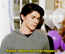 Really When Did That Happen GIF - Really When Did That Happen Balloons GIFs